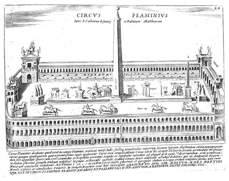 Picture Of Circus Flaminius 1641