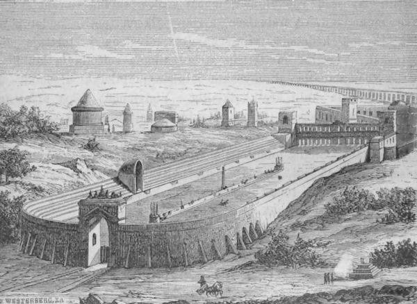 Picture Of Circus Of Maxentius In Ancient Times