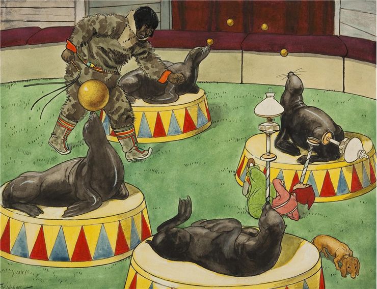 Picture Of Circus Seals