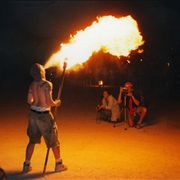 Picture Of Fire Breathers In Circus