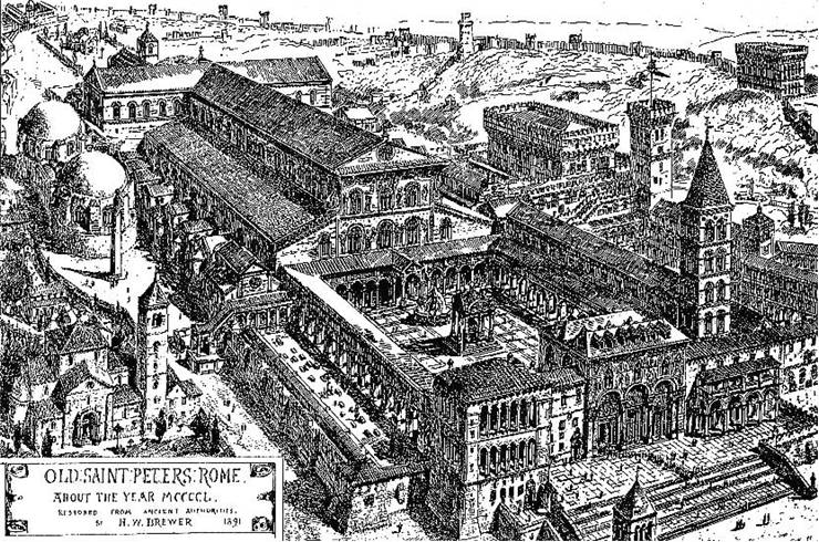 Picture Of Reconstruction Of The Basilica 1450